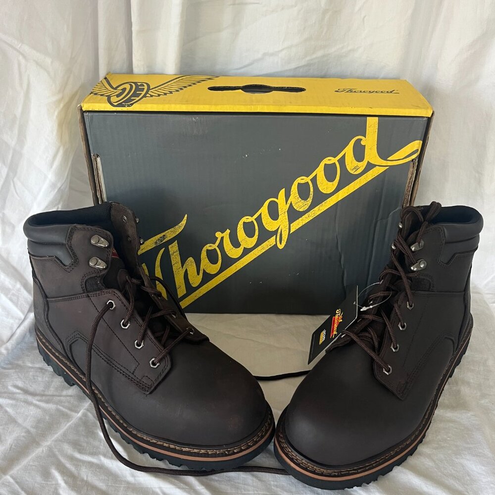 Thorogood 6" Sport Hiker -- Safety Toe -- Work Boot -- -- NEW IN BOX!! -- 14W